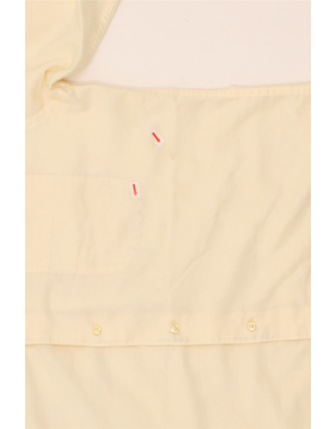 DOCKERS Mens Wrinkle Free Shirt Medium Beige Cotton Vintage Dockers and Second-Hand Dockers from Messina Hembry 