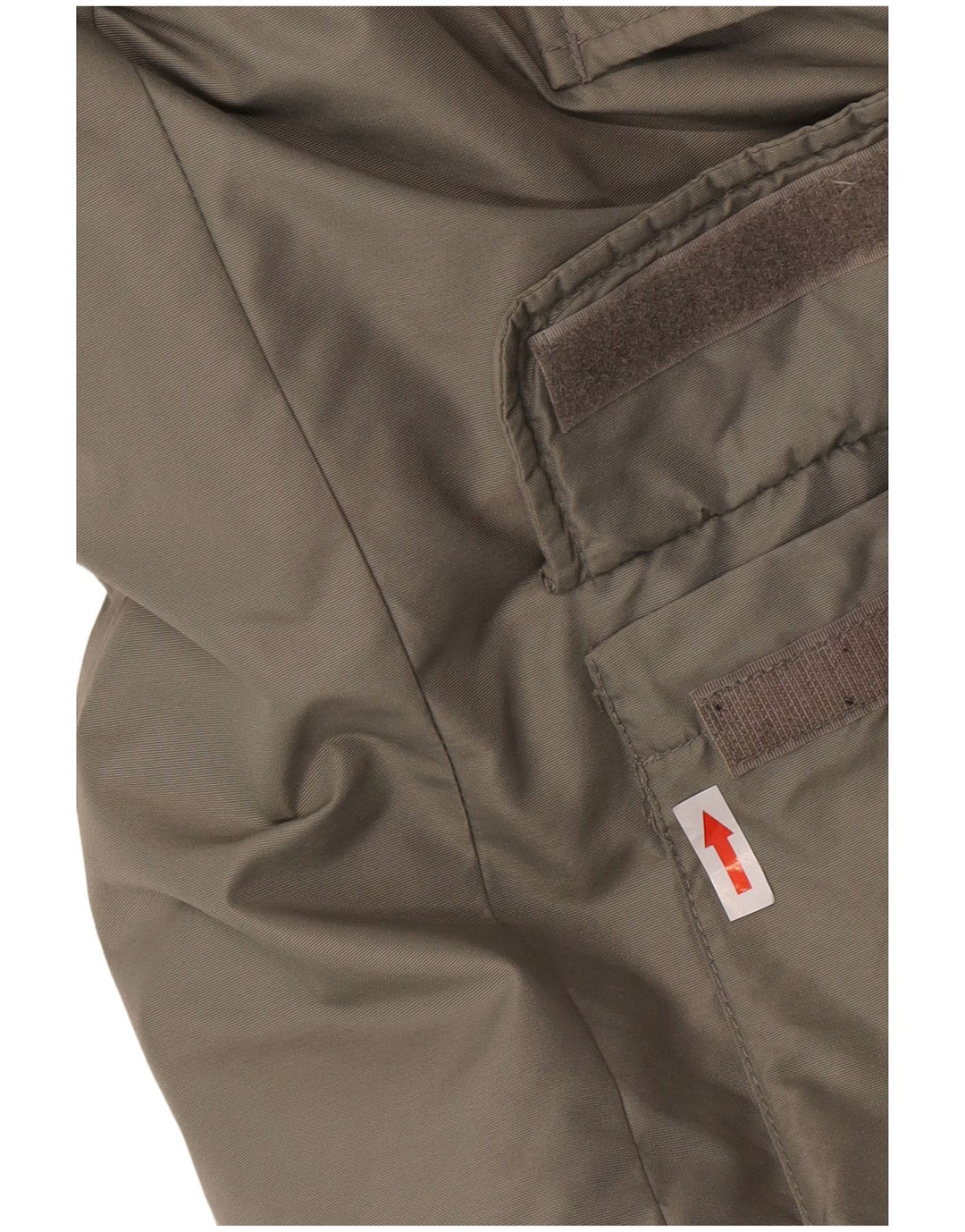 Gas Herre Hooded Polstret Frakke UK 38 Medium Khaki Nylon Winter