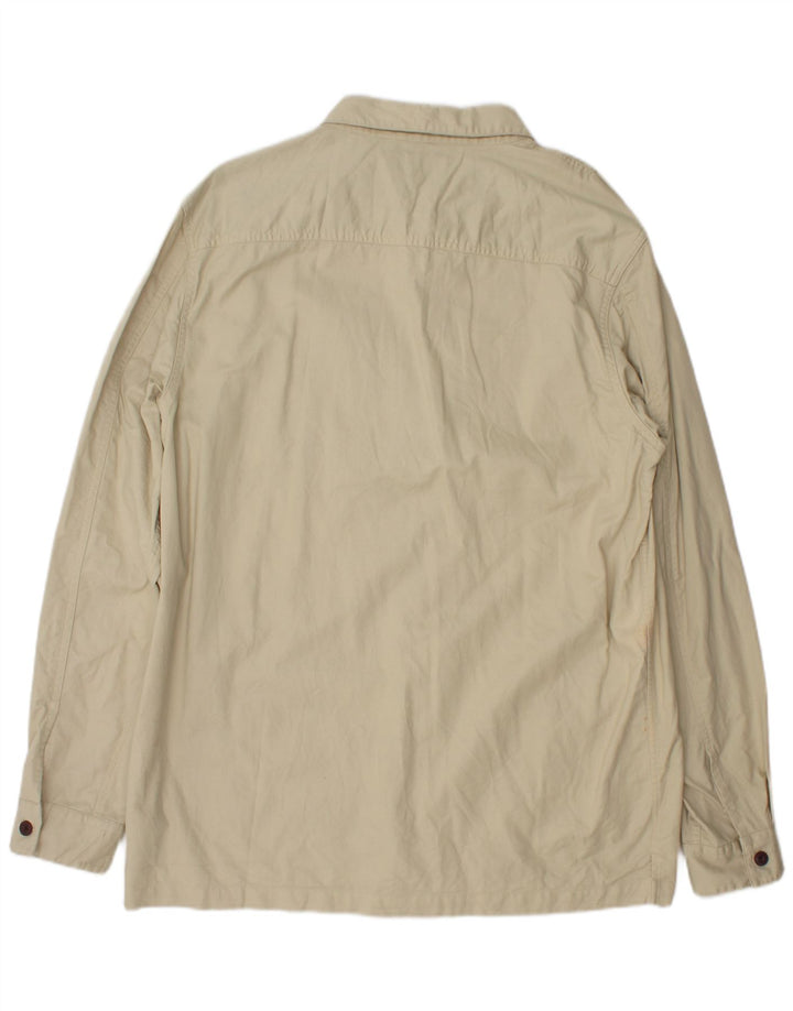 Barbour Herre Utility Jacket UK 42 XL Beige Bomuld