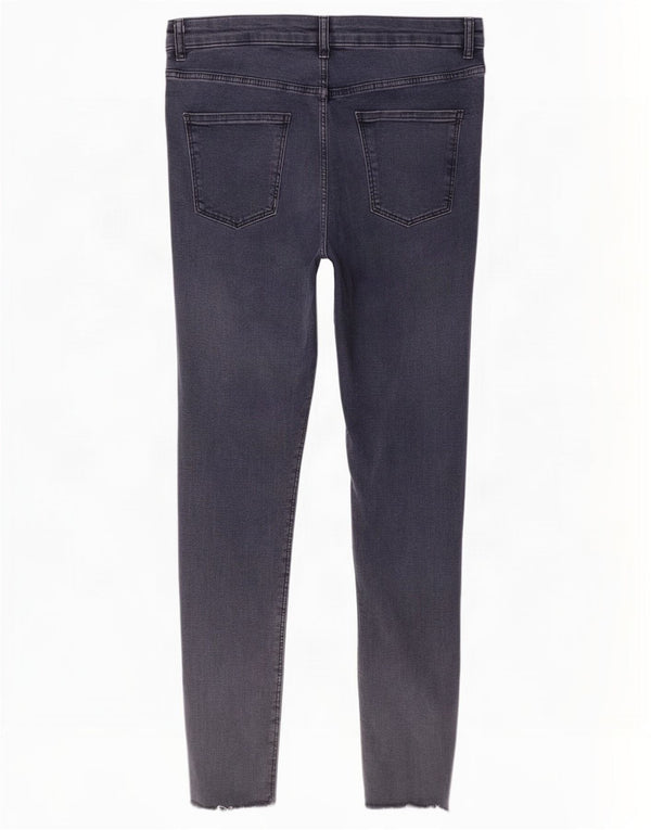 Zara Dame Slim Jeans EU 42 Large W32 L28 Navy Blue