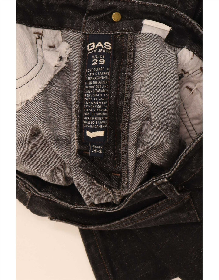 Gas Dame Flared Jeans W29 L34 Sort