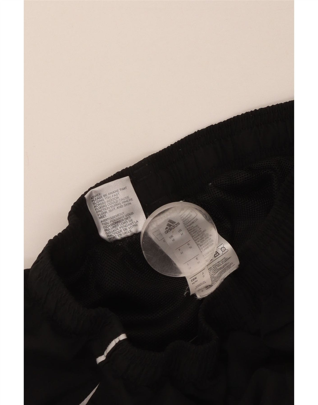 Adidas Træningsdragtsbukser til mænd Medium Sort Polyester