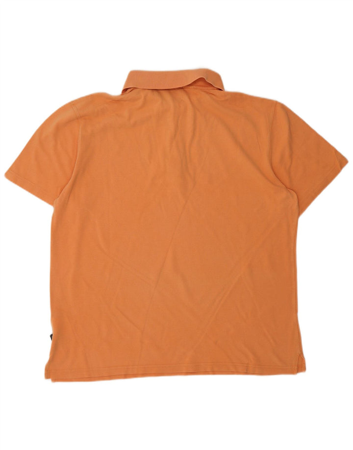 Sergio Tacchini Herre Polo Shirt IT 54 XL Orange Bomuld