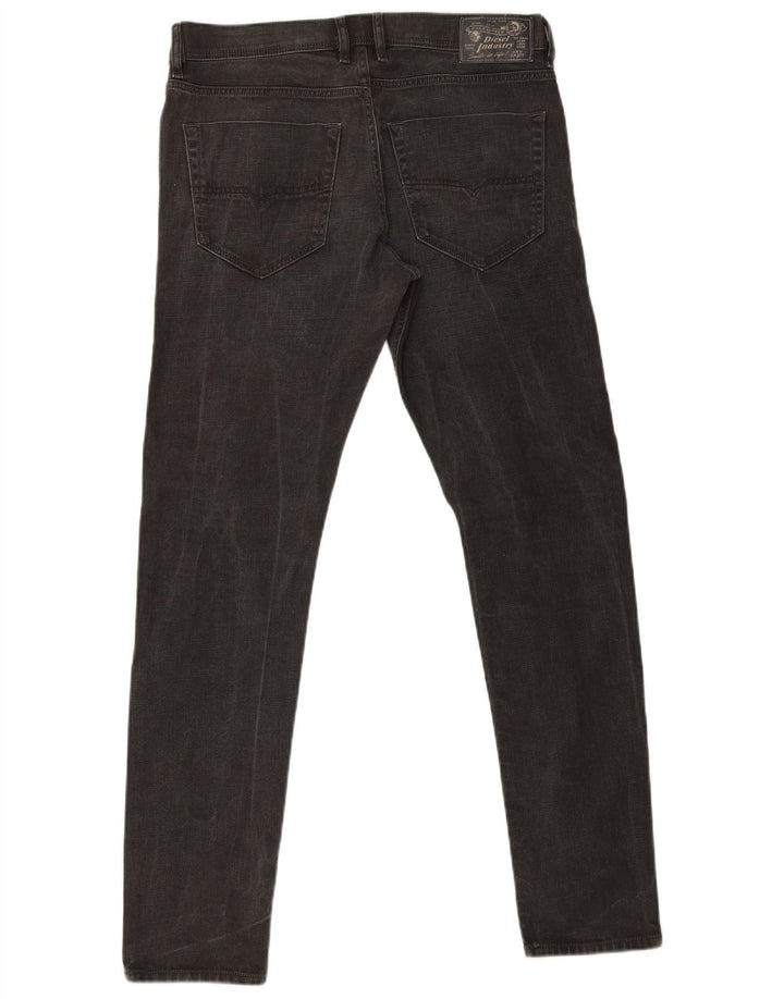 Diesel Herre Tepphar Carrot Slim Jeans W34 L32 Grå Bomuld