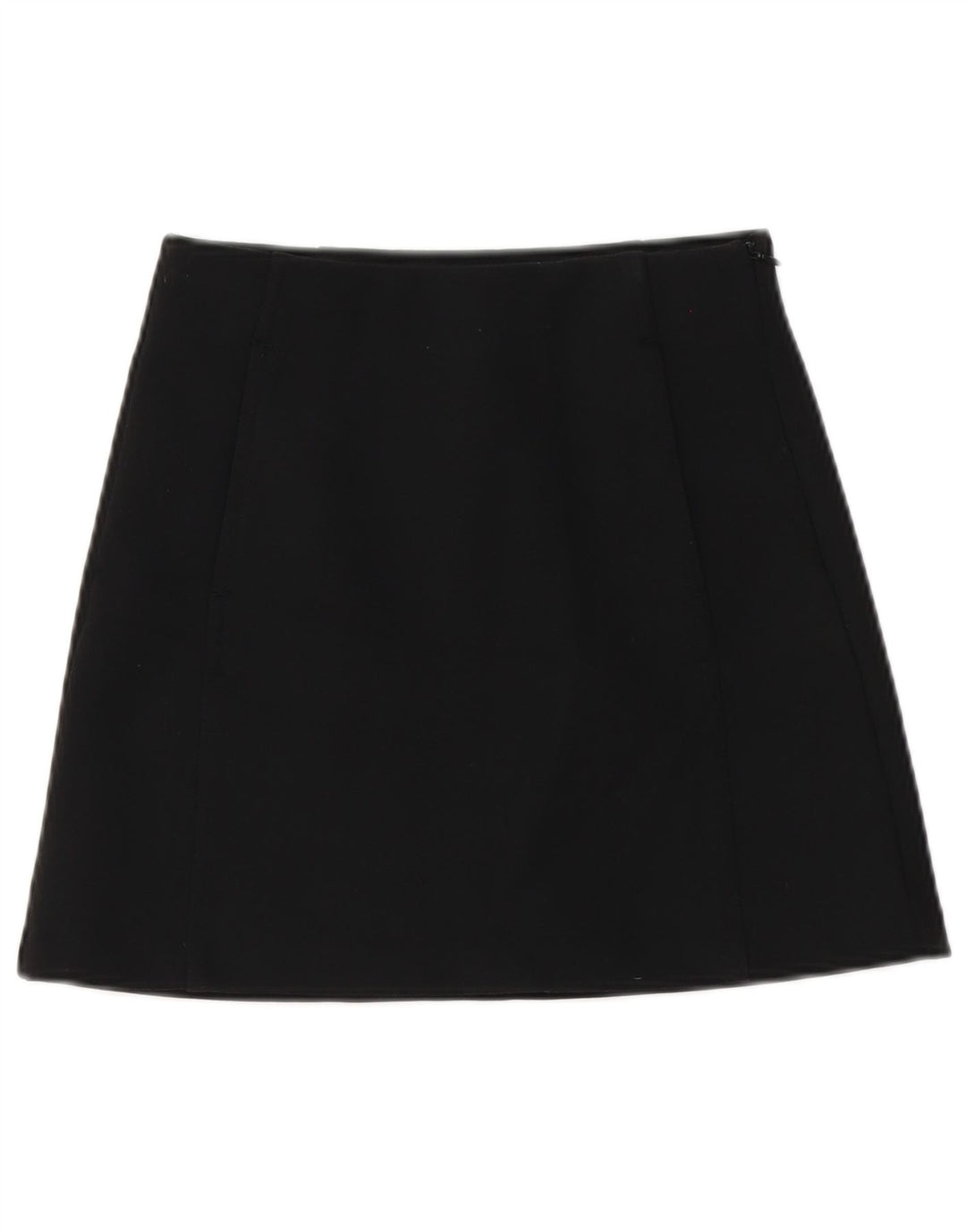 Zara Mini-nederdel til kvinder XS W24 Sort polyester