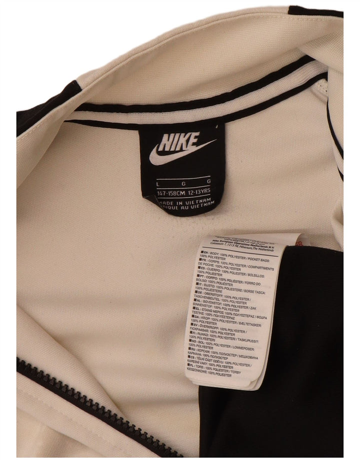 Nike Boys Air Sweatshirt Jumper 12-13 år Stor hvid farveblok