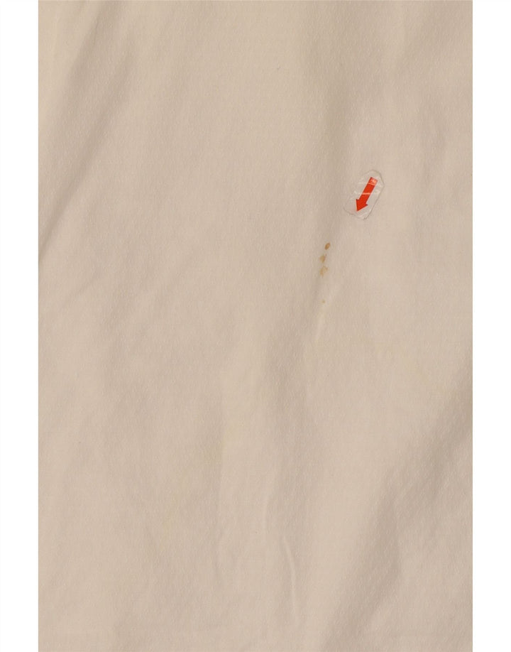 Enara Camice Herre flæse foran skjorte Medium hvid bomuld