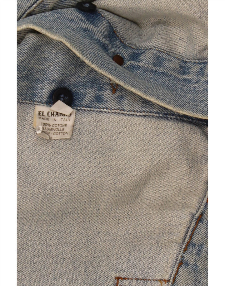 El Charro Herre denimjakke UK 42 XL Blå Bomuld