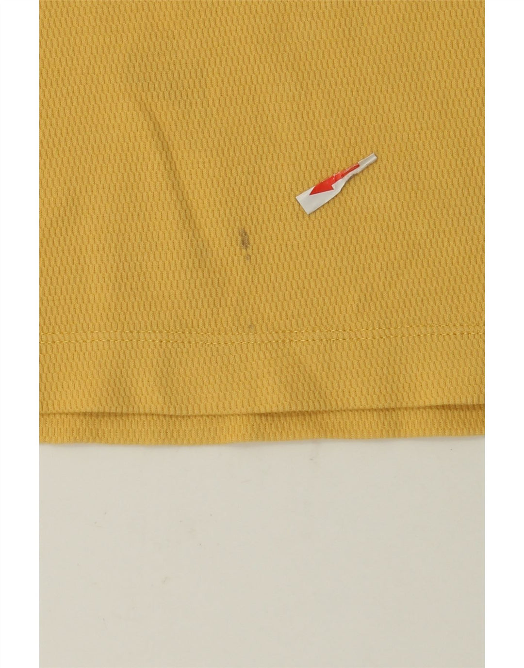 Massimo Dutti Herre Regular Fit T-shirt Top Medium Gul Bomuld
