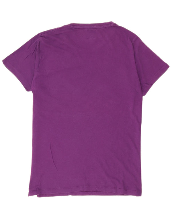 Jack & Jones Herre grafisk T-shirt Top Stor lilla bomuld