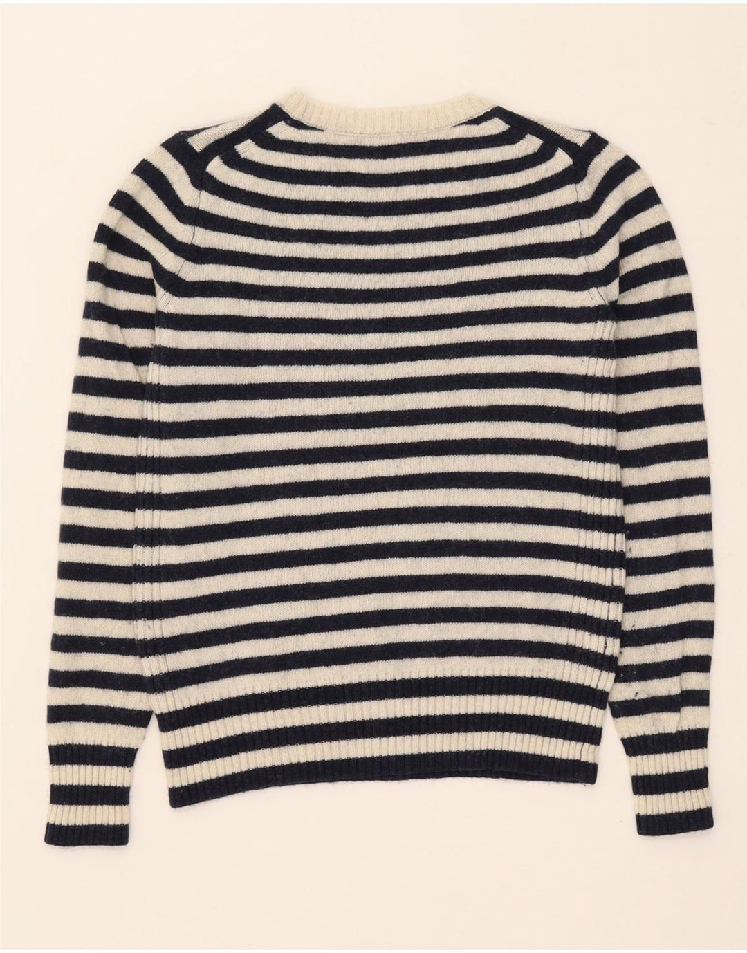 Marks & Spencer Dame Petite Boat Neck Jumper Sweater UK 12 Medium Beige