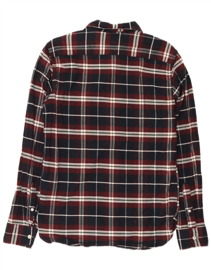 Levi's Flanelskjorte til mænd, lille sort ternet bomuld
