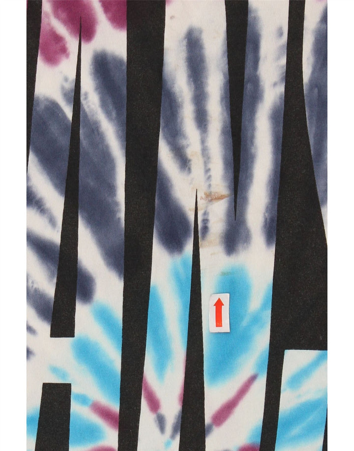 VANS Herre grafisk T-shirt Top Medium Flerfarvet Tie Dye Bomuld