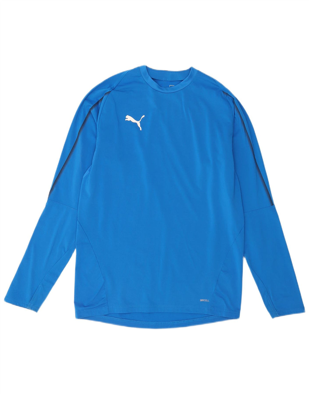 Puma Herre Top Langærmet Medium Blå Polyester