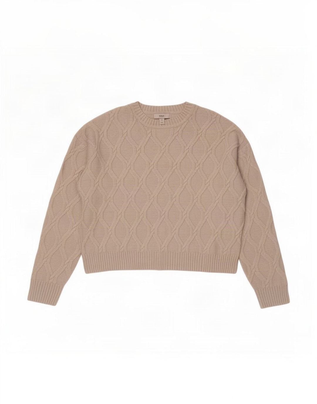 Marks & Spencer Dame sweater med rund hals DK 14 Medium Off White