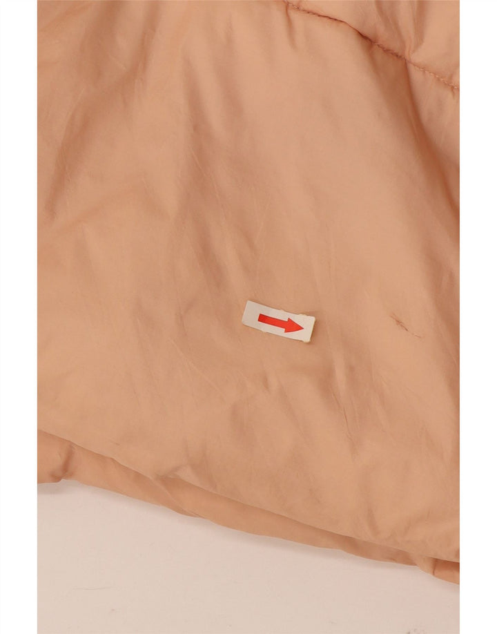 Champion Dame Oversized Polstret Jakke UK 6 XS Pink Colourblock Polyamid