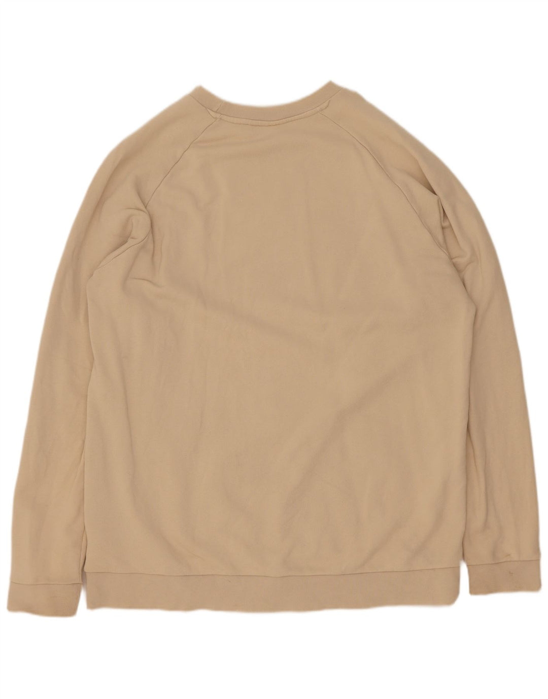 Adidas Graphic Sweatshirt Jumper XL Beige Bomuld