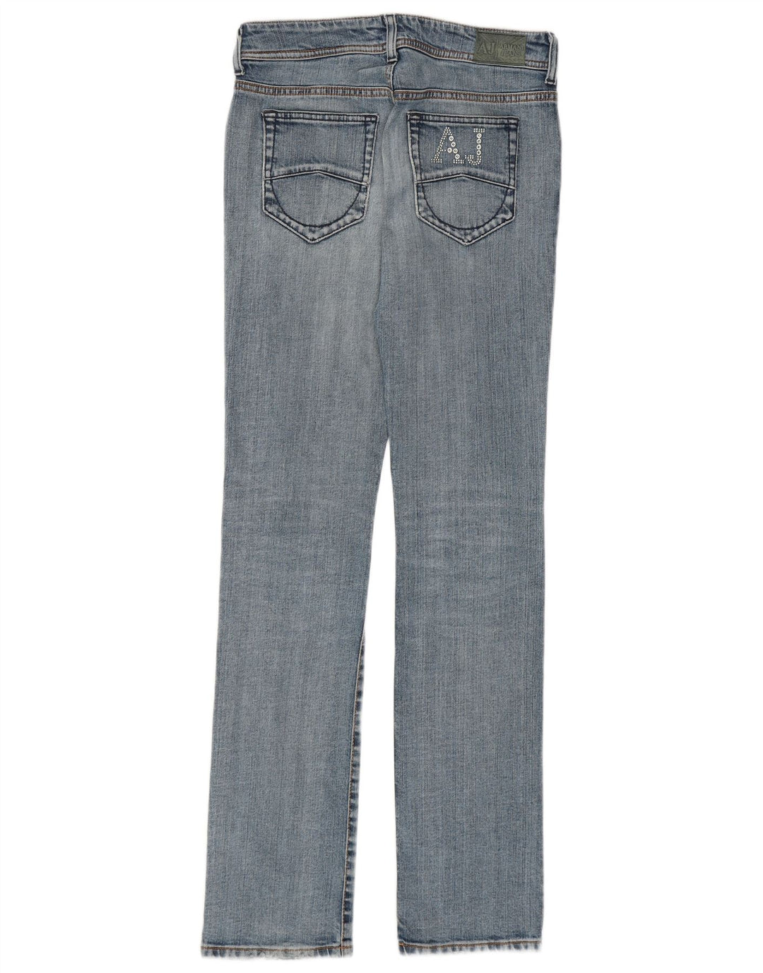 Armani Dame Slim Jeans W25 L32 Blå