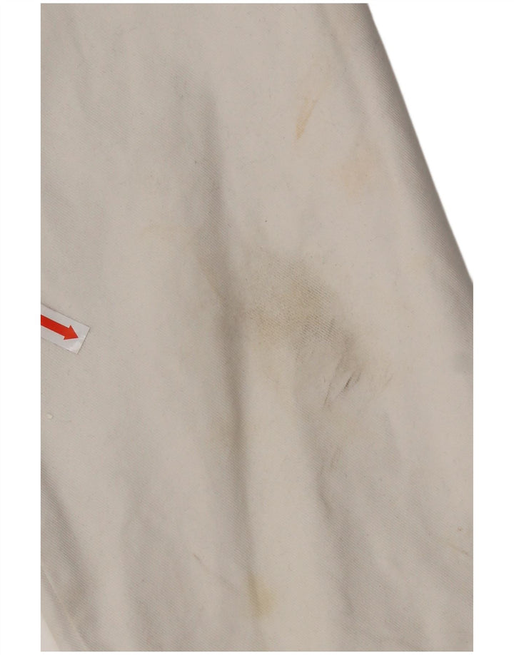 Adidas Herre Graphic Varsity Jacket UK 38 Medium Sort Colourblock Bomuld