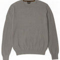 Massimo Dutti Herre Crew Neck Jumper Sweater Stor Grå Bomuld