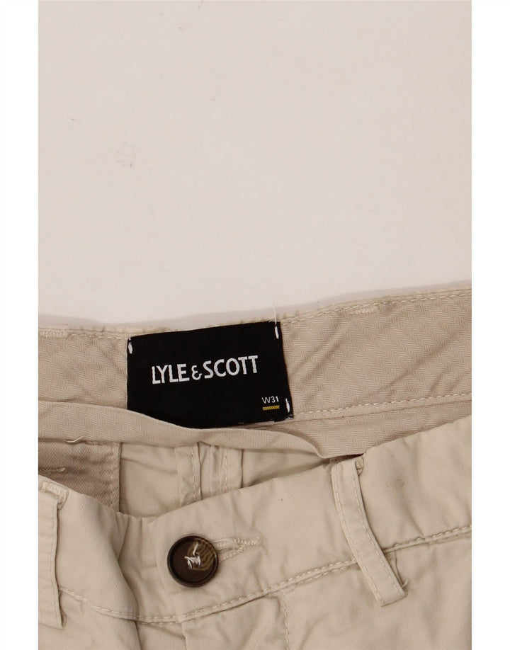 Lyle & Scott Herre Chino Shorts W31 Medium Beige