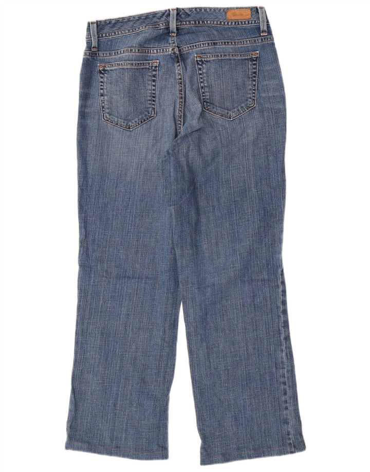 EDDIE BAUER Lige jeans til kvinder US 8 Medium W30 L25, 28 Blå Bomuld