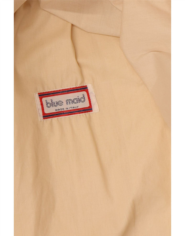 Vintage overfrakke til kvinder UK 14 Medium Beige