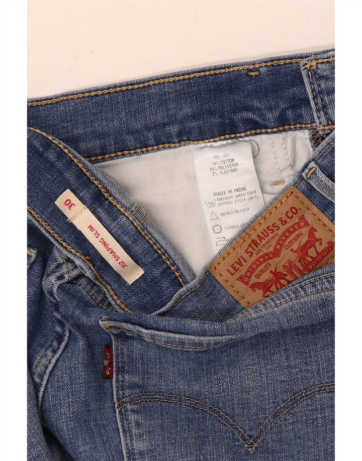 Levi's Dame 312 Shaping Slim Jeans W30 L30 Blå Bomuld