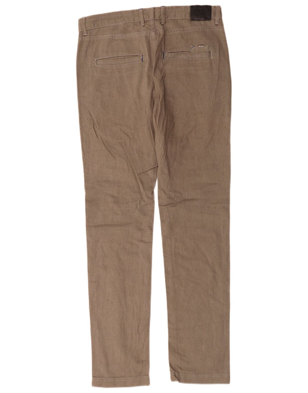 Zara Herre Slim Chino Bukser EU 38 Small W30 L31 Brun