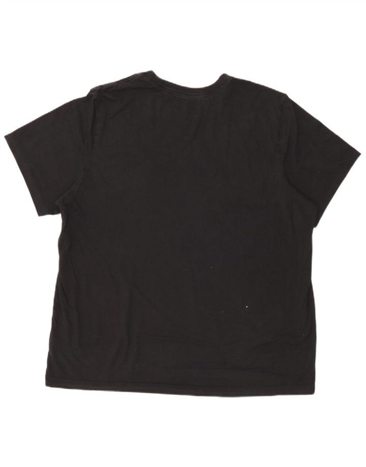 Nike T-shirt top til mænd 2XL sort bomuld