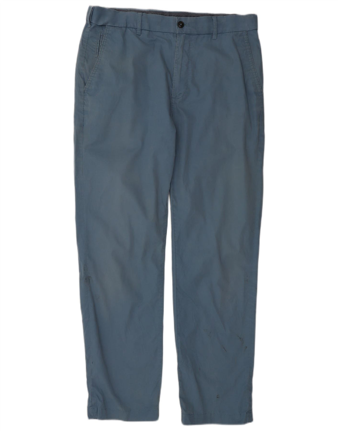 Marks & Spencer Herre Blue Harbor Regular Chino Bukser W34 L31 Blå