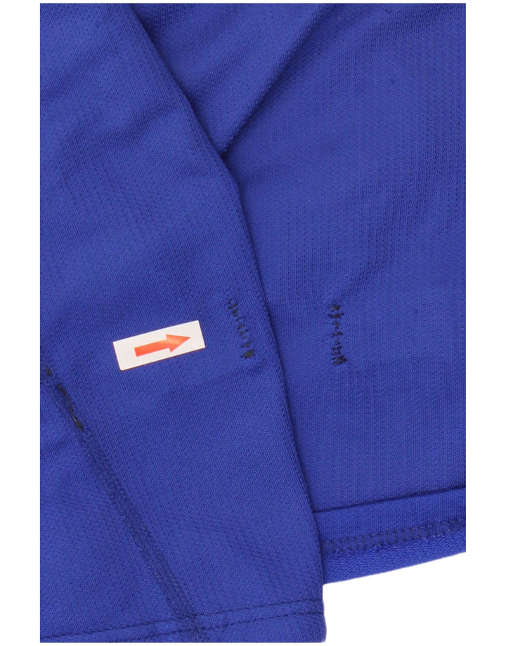 Asics Herre Grafisk Vest Top Stor Blå Colourblock Polyester