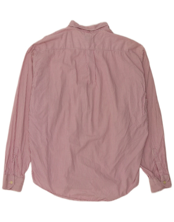 POP 84 herreskjorte XL Lilla nålestribet bomuld