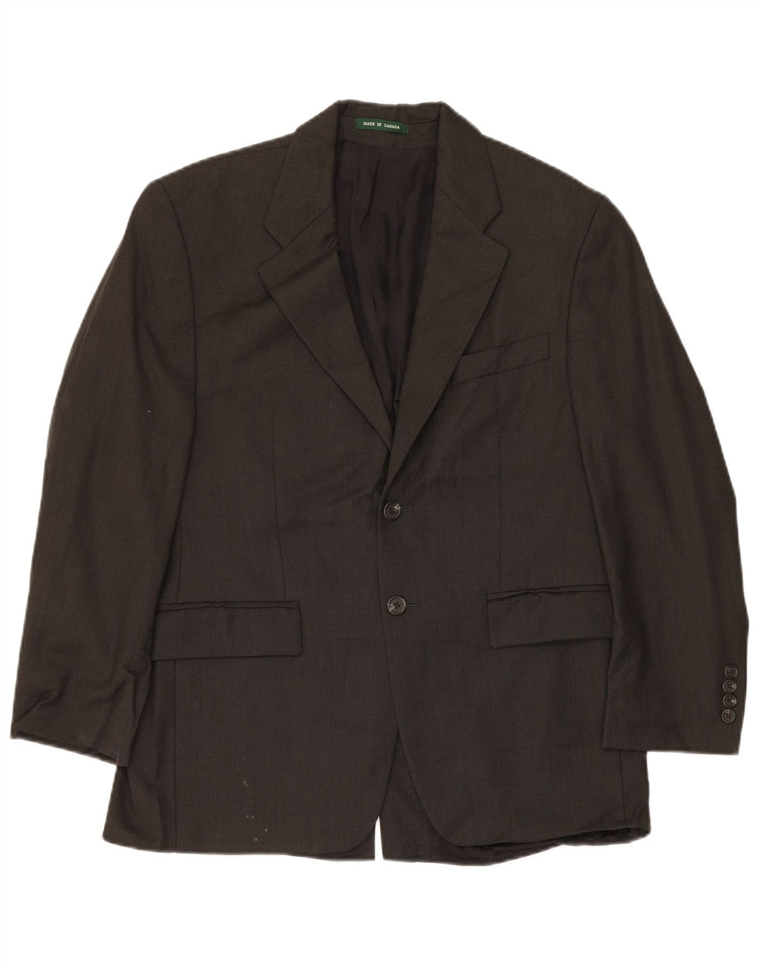 Ralph Lauren Herre 2 Button Blazer Jacket IT 56 2XL Sort Uld