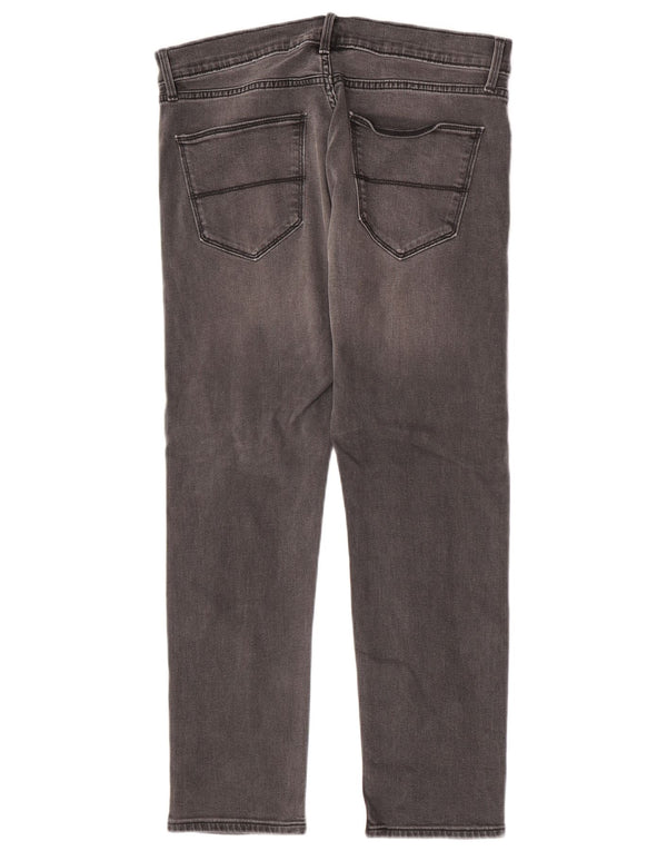 Marks & Spencer Herre Slim Jeans W34 L29 Grå Bomuld