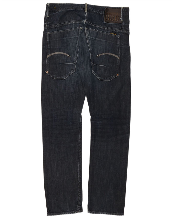 G-STAR Straight Jeans til mænd W33 L32 Marineblå