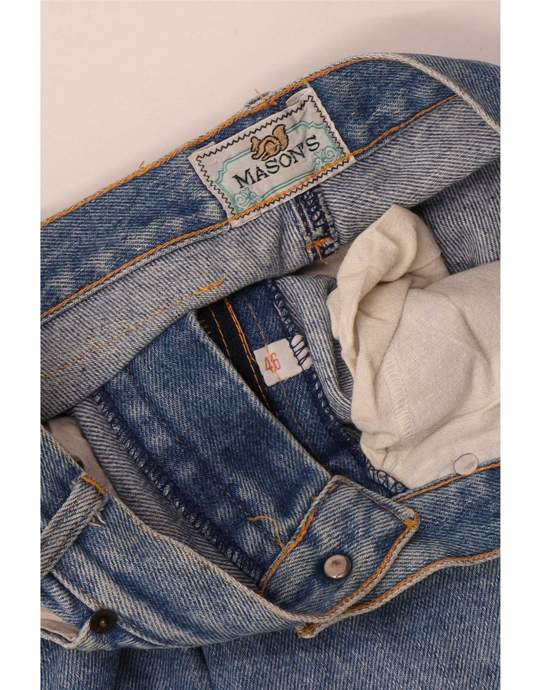 Mason's Womens Tapered Jeans IT 46 Large W30 L31 Blue