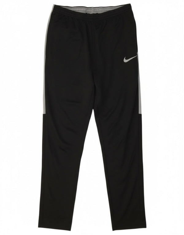 Nike Herre Dri Fit træningsdragt Bukser Small Black Colourblock Polyester