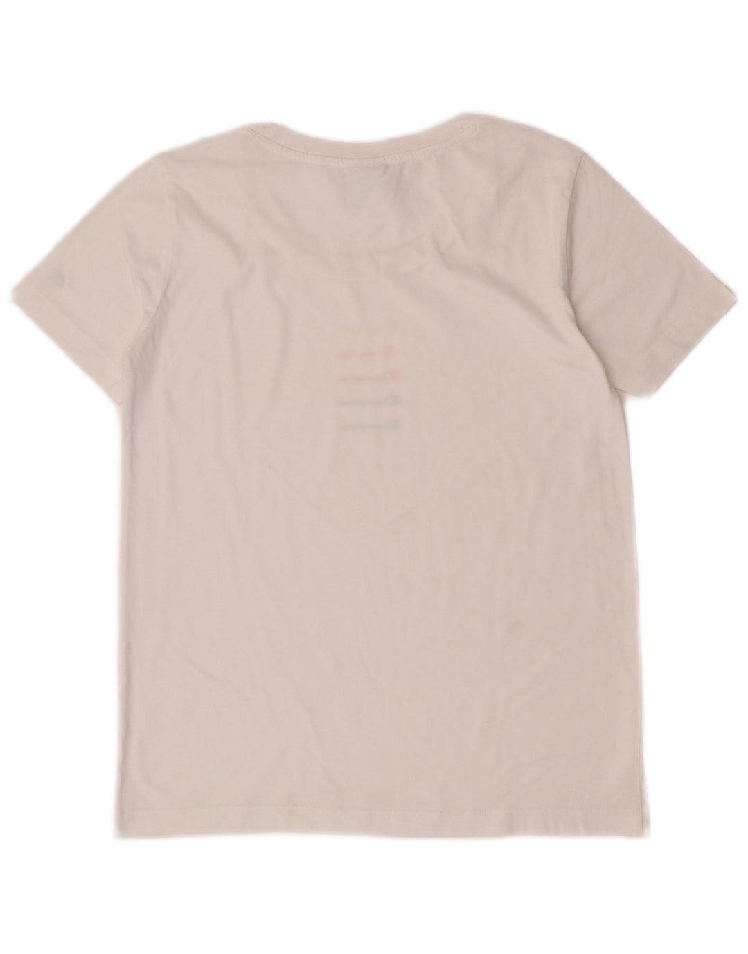 Champion Dame Grafisk T-Shirt Top UK 16 Large White