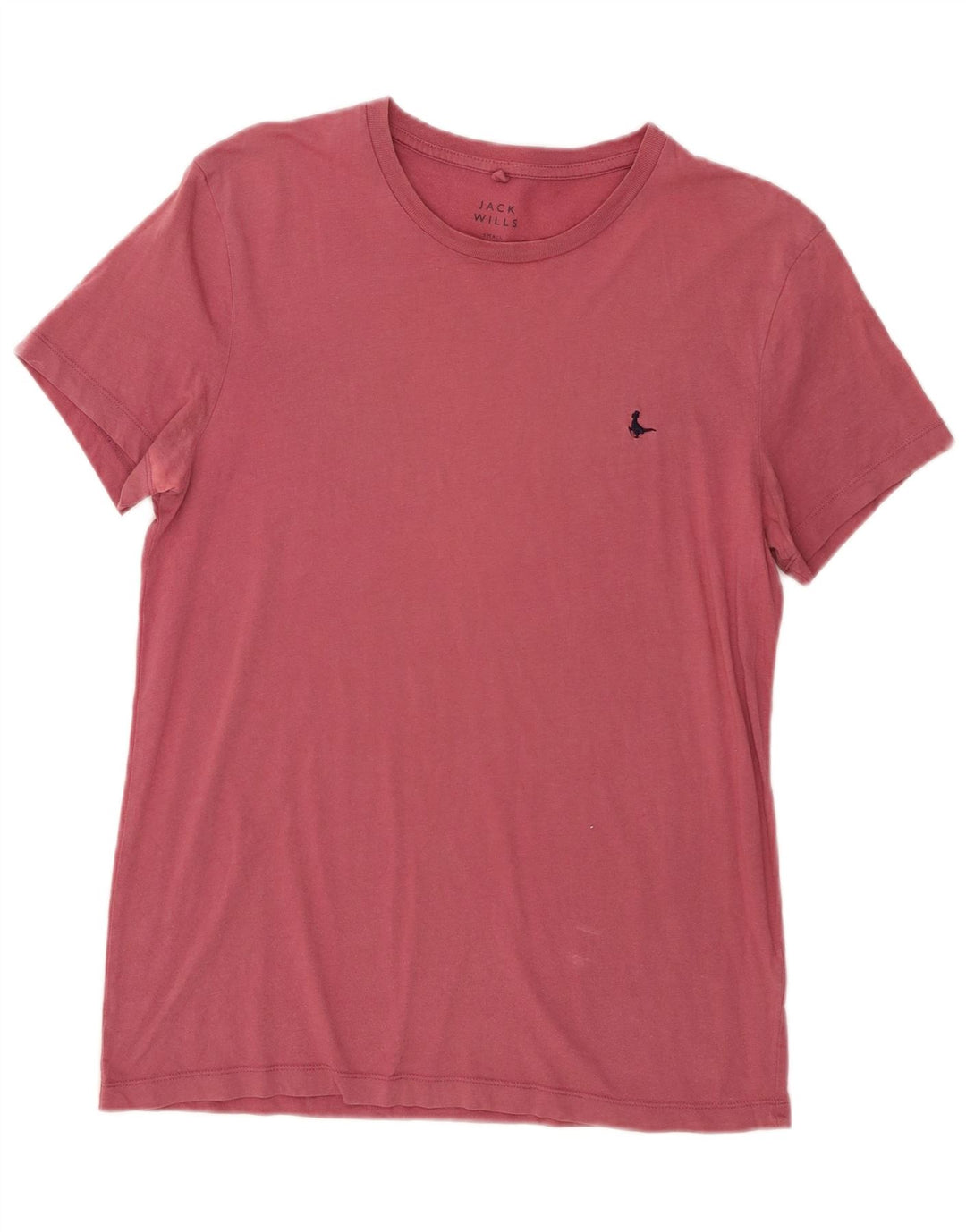 Jack Wills Herre T-Shirt Top Lille Bourgogne Bomuld