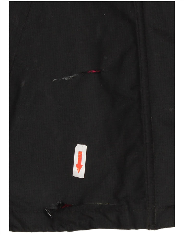 Superdry Womens The Windcheater Windbreaker Jacket UK 6 XS Black Nylon