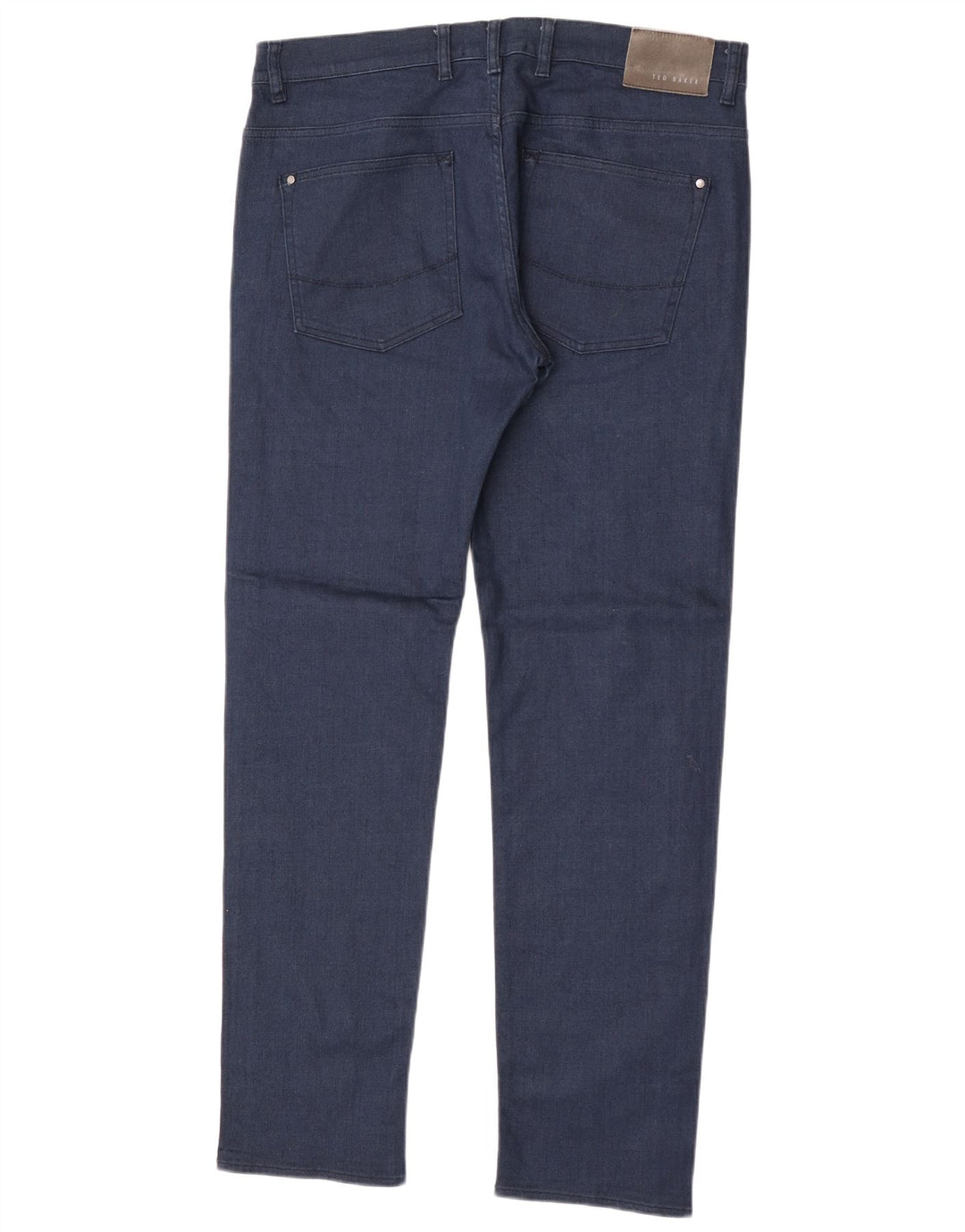 Ted Baker Herre Slim Jeans W36 L32 Marineblå Bomuld