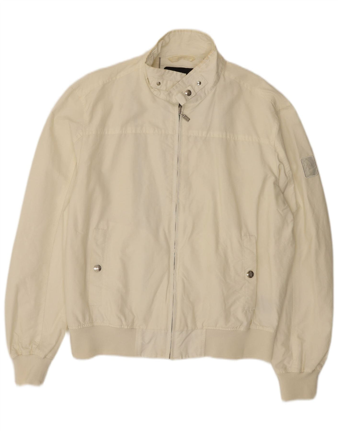 REFRIGUE Bomberjakke til mænd UK 44 2XL Off White Bomuld