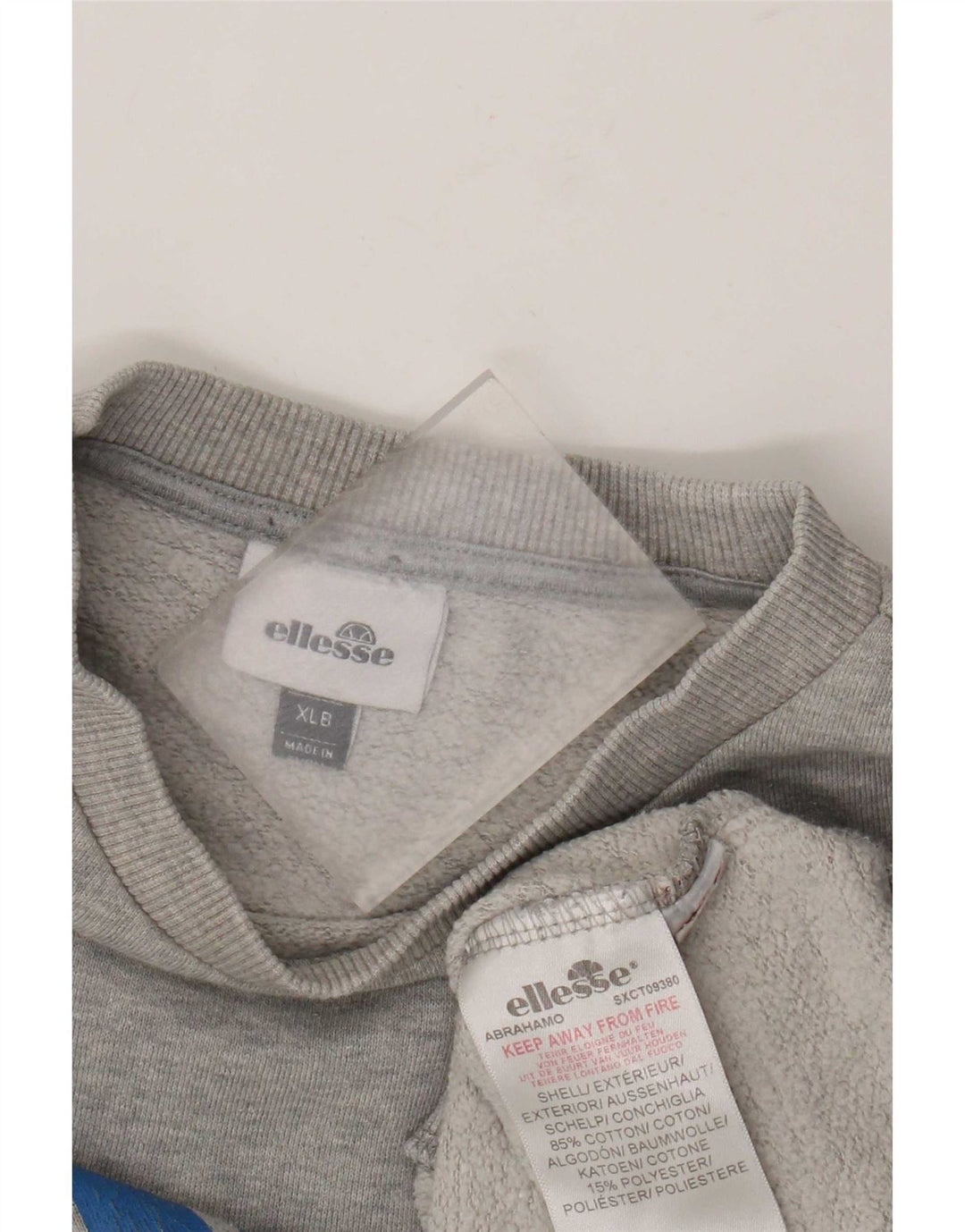 Ellesse Boys Graphic Sweatshirt Jumper 13-14 år XL Grå Bomuld