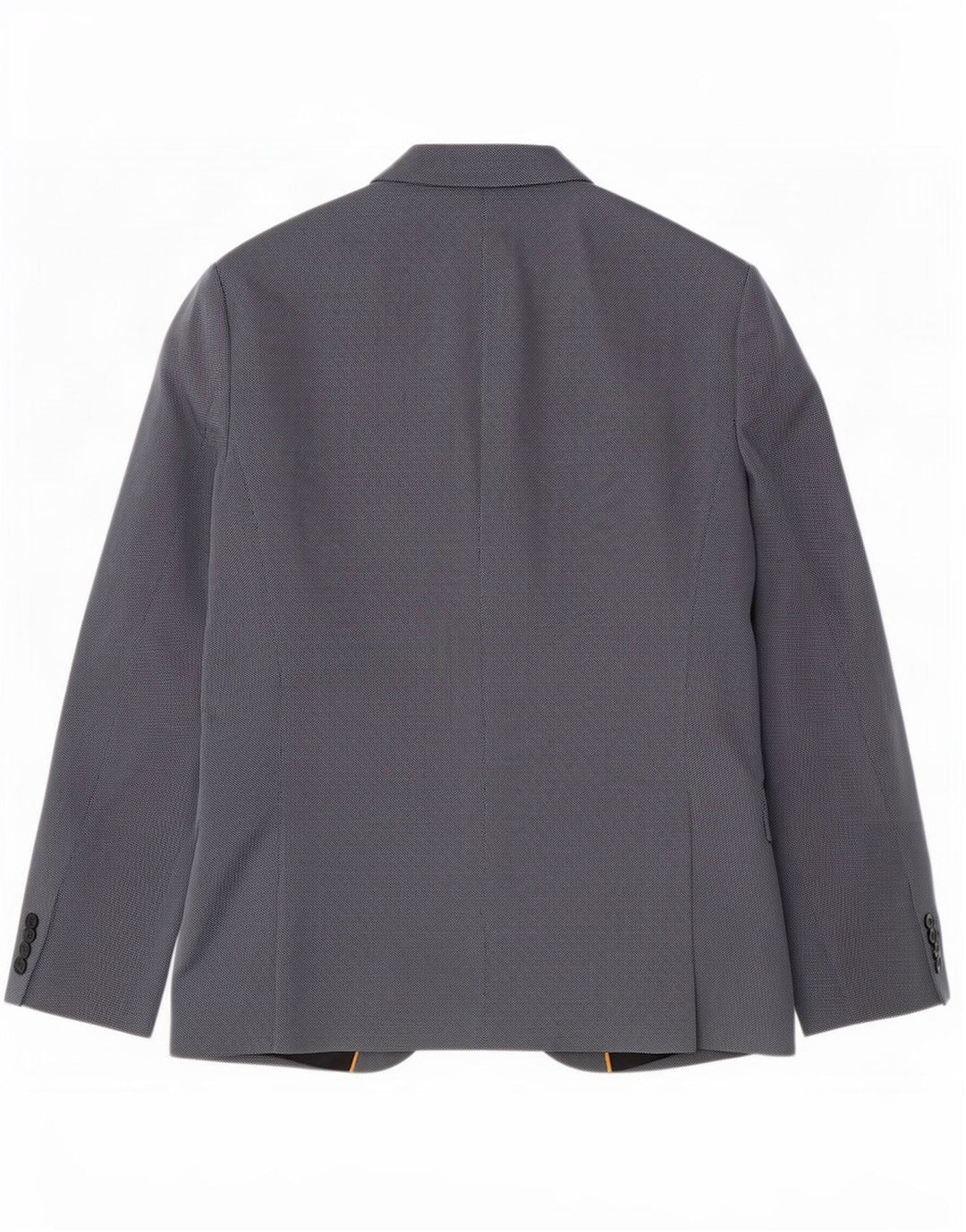 Zara Herre 1 Knap Blazer Jakke EU 52 Stor Blå Polyester
