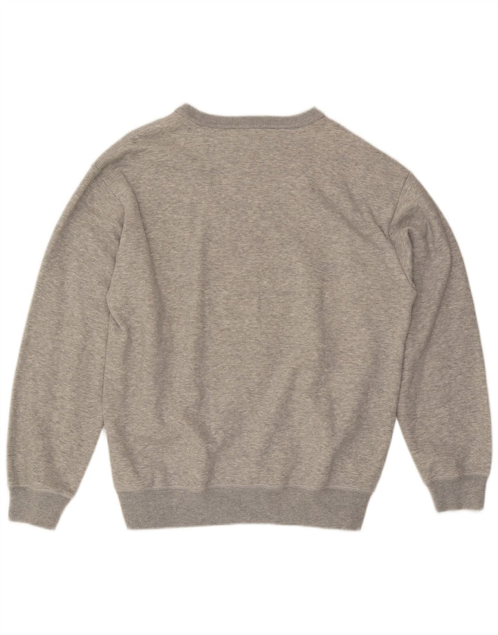 NAUTICA Sweatshirt til mænd, stor grå bomuld