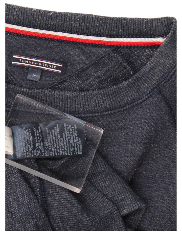 Tommy Hilfiger Herre Regular Fit Sweatshirt Jumper Medium Navyblå Bomuld