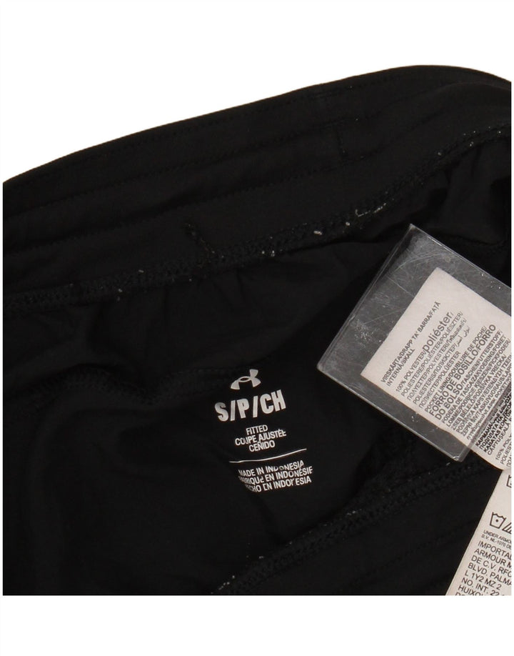 Under Armour Sportsshorts til kvinder UK 10 Small Black Polyester