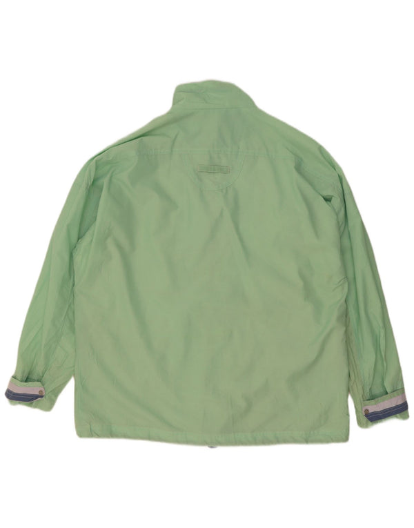 Diadora Dame Oversized regnjakke UK 14 Medium Green Nylon