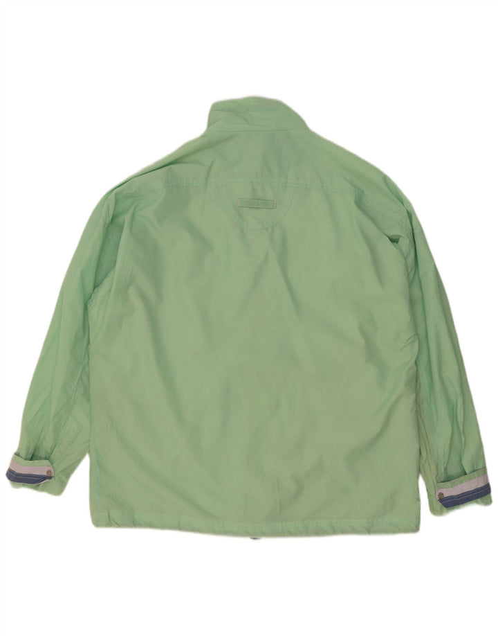 Diadora Dame Oversized regnjakke UK 14 Medium Green Nylon